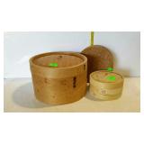 Kitchenware - steamer baskets and cork trivets