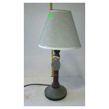 Holiday decor table lamp with shade - 18"