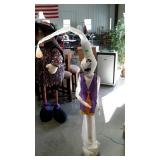 Halloween decor poseable wire & soft sculpture