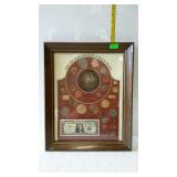 Framed coins - "The Bicentennial Collection" with