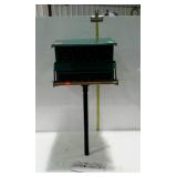 Squirrel proof bird feeder, metal w/ top mounting