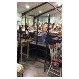 Wrought iron store display stand 72" tall