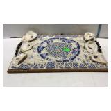 Oyster theme serving tray