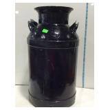 Black milk can, Pet Milk Co Greenville Illinois