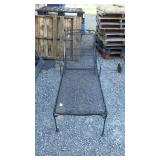 Rough iron lounge chair