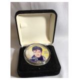 1 ounce of silver dollar with Elvis Presley 25th