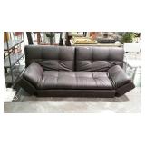 Gaming sofa, vinyl sofa for gamers also folds