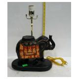 Home decor - elephant table lamp - no bracket or