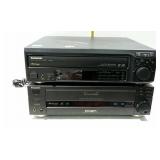 Panasonic electronics - 2 Multi Laser Disc Players