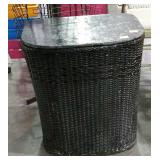 Wicker laundry hamper - needs painting