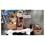 Skid lot, full of home decor, ceramics,