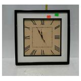 Home decor wall clock, battery operated - 17"