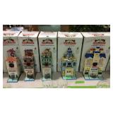 Dept 56 Monopoly game pieces with boxes group of