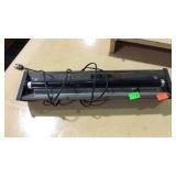 Light fixture with 17" black light