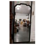 Mirror, old wooden framed dressing mirror, would