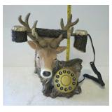 Telephone - deer shaped push button