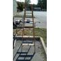 Wooden step ladder is 6 foot