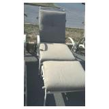 Nice split patio lounger. Two pieces plus