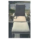 Nice split patio lounger. Two pieces plus