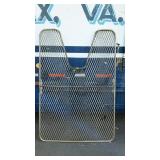 Metal horse stall door measures 50 inches long