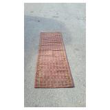 Sisilia brand hallway runner rug, measures 90