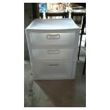 Sterilite three drawer organizer - 19 x 20 x 23