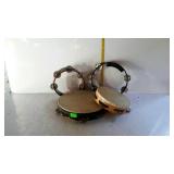 Musical instruments - four tambourines