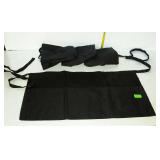 Aprons - four black restaurant style