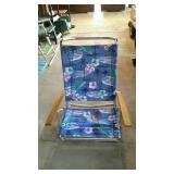 Folding beach chair