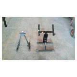 Two musical in instrument racks, made by quik lok