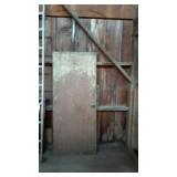 Vintage painted 30 inch door