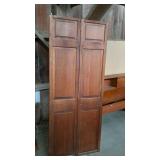 Bifold closet door, does show use wear measures