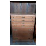 Five drawer chest, measures 33 inches long, by 18