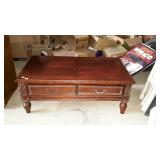 Two drawer coffee table, top does need to be