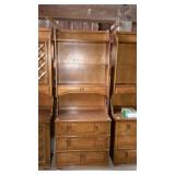 Thomasville 3-drawer cabinet with Formica style