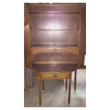 Thomasville corner desk with single drawer,