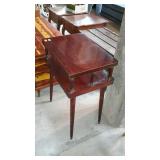 Side table - lightweight Formica style with