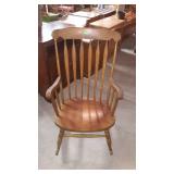 Arrow back rocking chair, nice condition