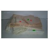 Table linens - two tablecloths with matching