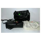 Three ladies handbags - one is Etienne Aigner