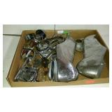 Flat of ford parts.
