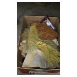 Box full of work gloves