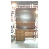 Thomasville desk with Formica style top, left