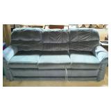 LA-Z-Boy sleeper Sofa, blue grayish color
