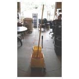 Commercial style mop bucket with ringer and mop