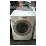 Whirlpool front load washing machine, the door is