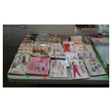 Collection of sewing patterns, various makers