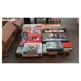 Skid lot of games and puzzles.