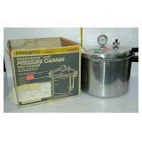 Presto Deluxe pressure cooker canner with weight