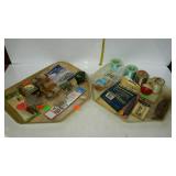 Fishing tackle lot - fishing line, hooks,